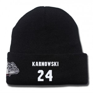 Gonzaga Bulldogs Przemek Karnowski #24 Top Of The World Player Knit Beanie - Black