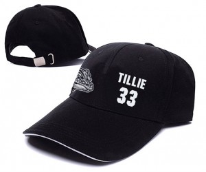 #33 Killian Tillie Gonzaga Bulldogs Adjustable Snapback Hat Black 