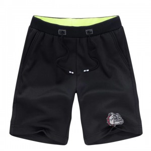 Gonzaga Bulldogs Banded Bottom Distressed Short Sandbeach Pants Black College 
