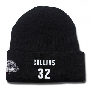 Zach Collins Gonzaga Bulldogs Player Knit Beanie Gray #32 Top Of The World 