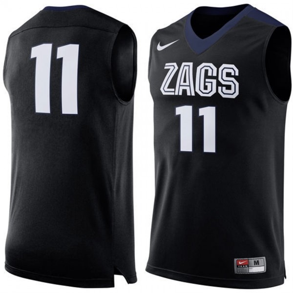 Jack Beach Gonzaga Bulldogs Basketball Jersey-White